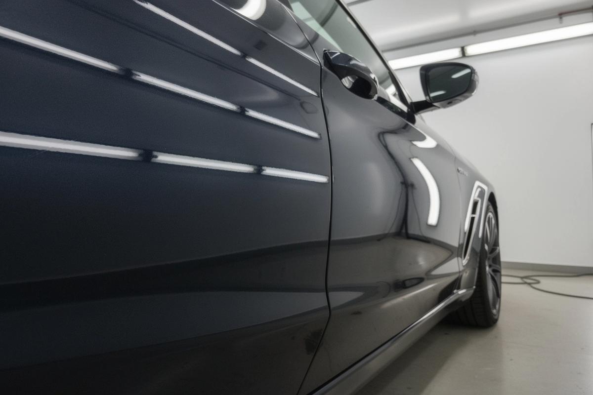 After correction and protection example under workshop lighting